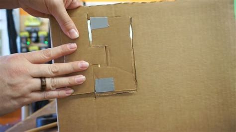 craft project metal box hinges electric motors|craft cardboard tinkering hinges.